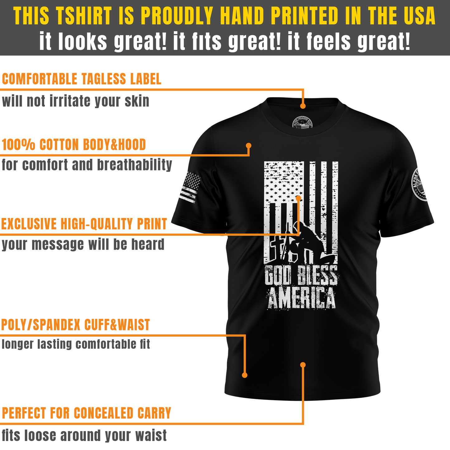 God Bless America T-shirt