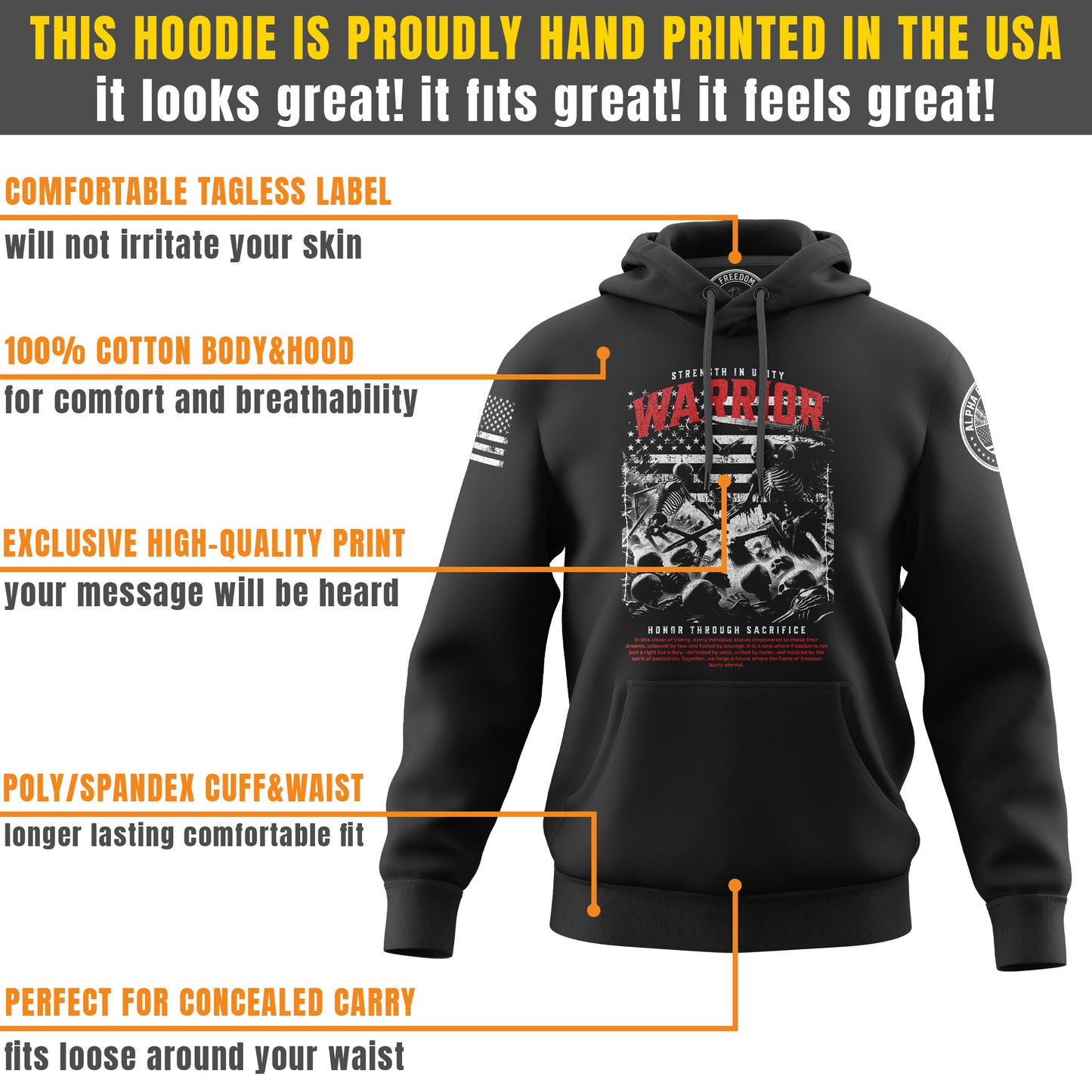 Warrior Hoodie