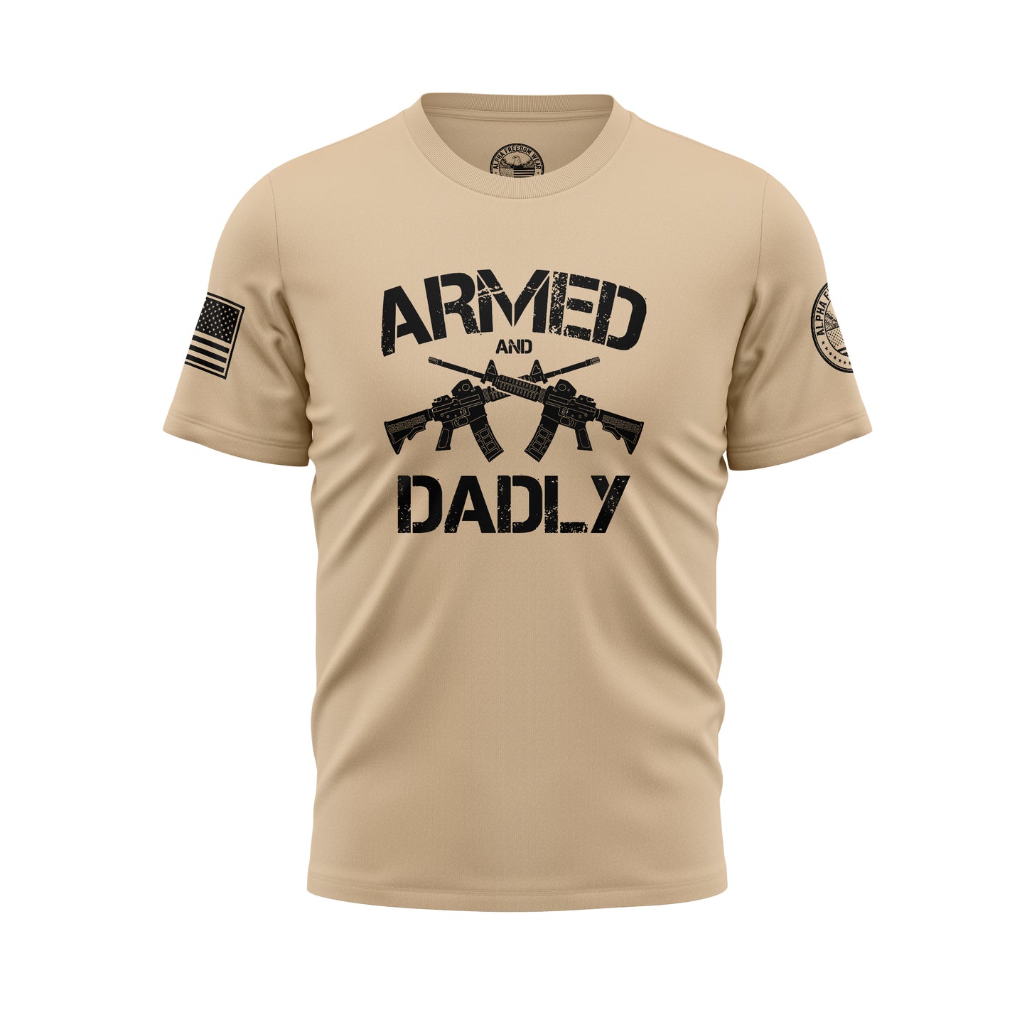 Armed and Dadly – T-Shirt