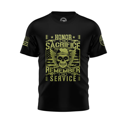 Honor The Sacrifice Remember The Service T-shirt