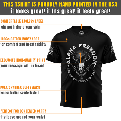 Alpha Freedom Tactical Hunter T-Shirt