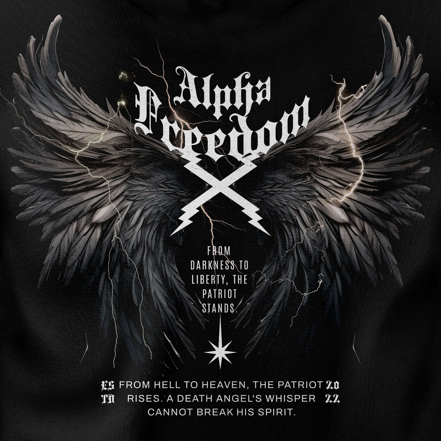 Wings of Honor – Alpha Freedom Patriotic Hoodie