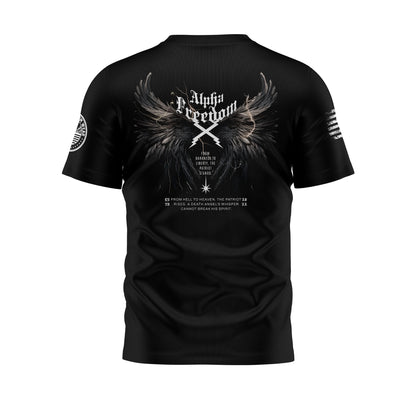 Wings of Honor – Alpha Freedom Patriotic T-shirt