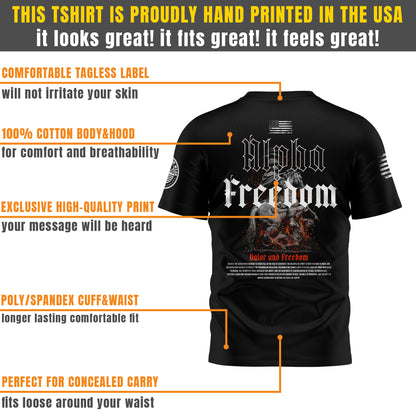 Valor And Freedom T-shirt