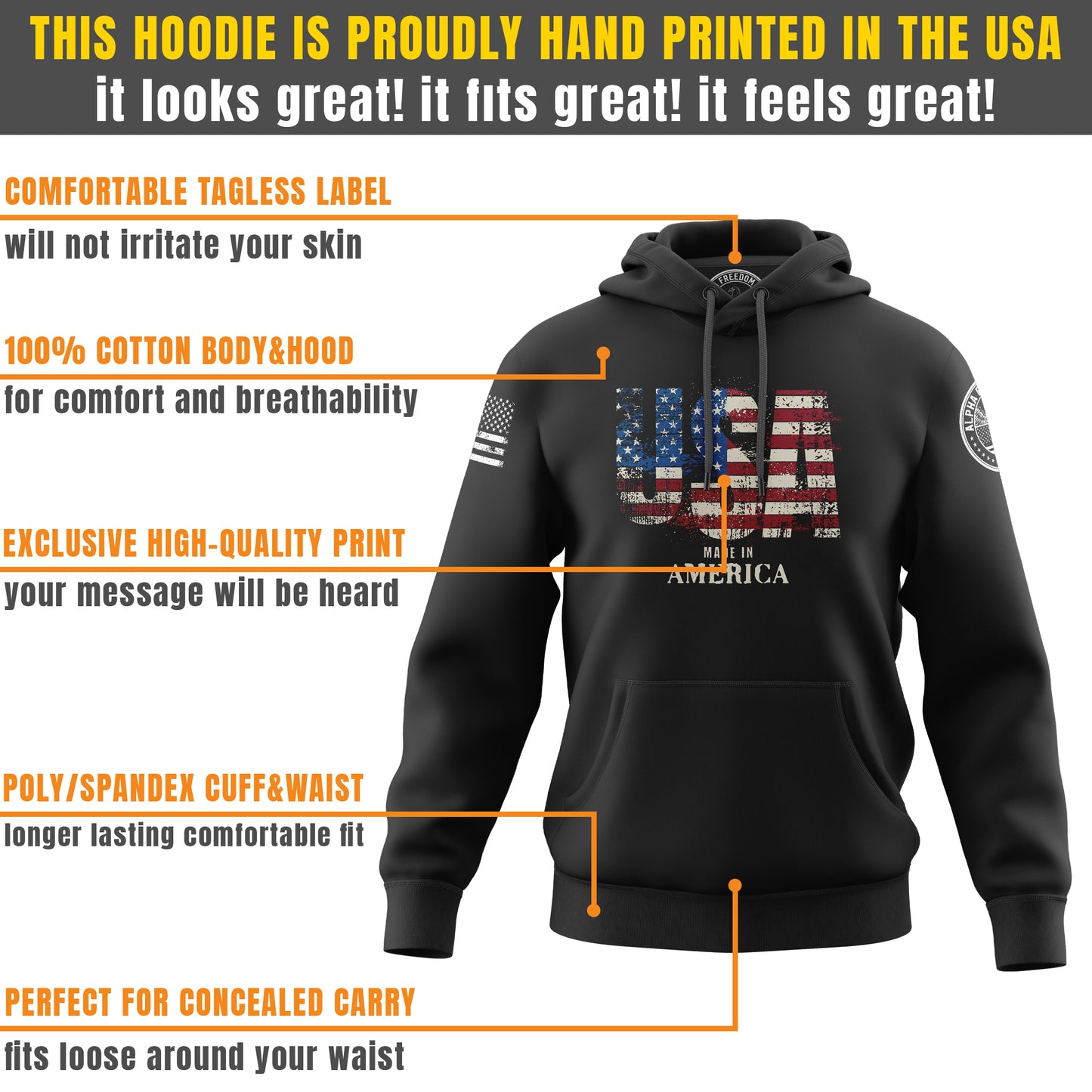 USA Hoodie