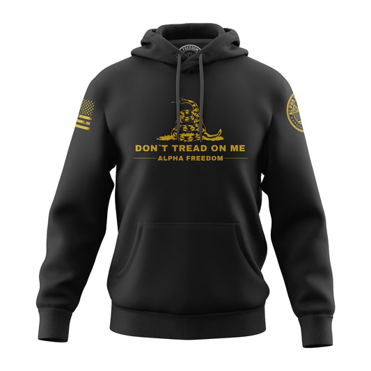 Don't Tread On Me – Yellow Print Hoodie