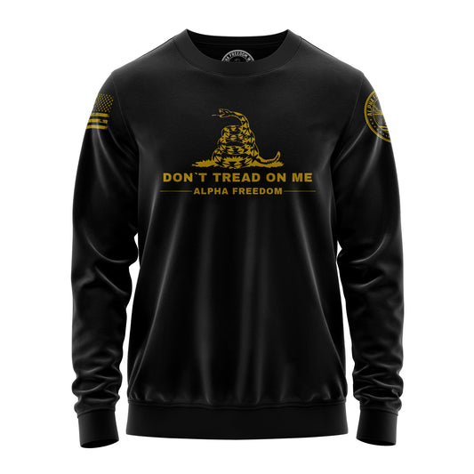 Don't Tread On Me – Yellow Print Sweatshirt