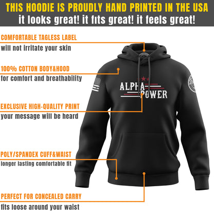 Alpha Power Hoodie