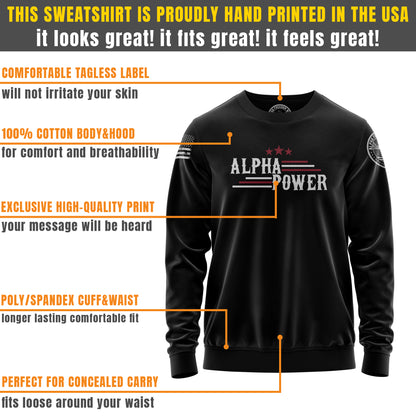 Alpha Power Sweatshirt