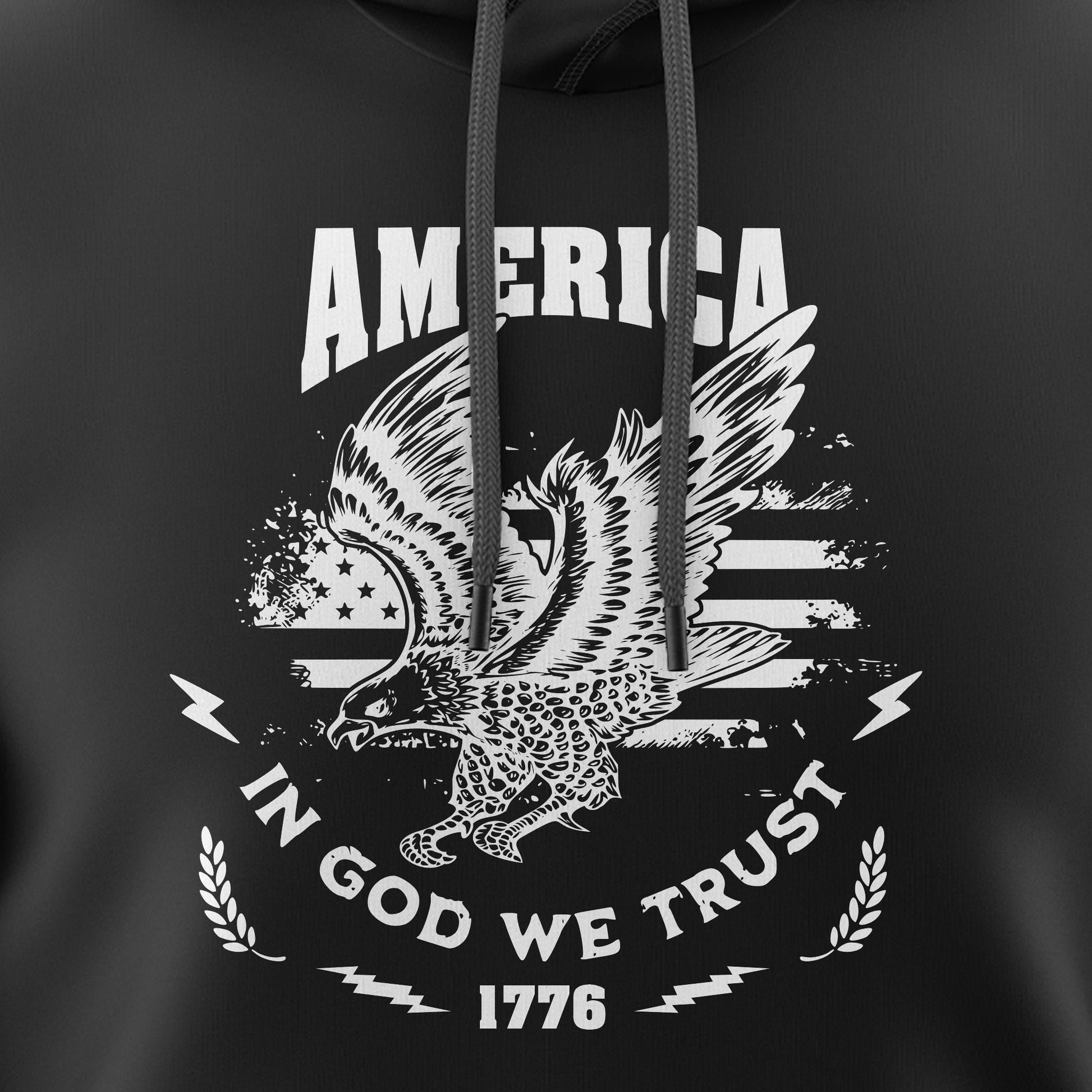 IN GOD WE TRUST HOODIE 1976