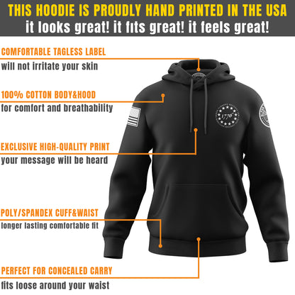 1776 – When Tyranny Becomes Law Hoodie