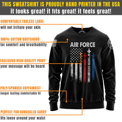 Air Force Flag – Sweatshirt