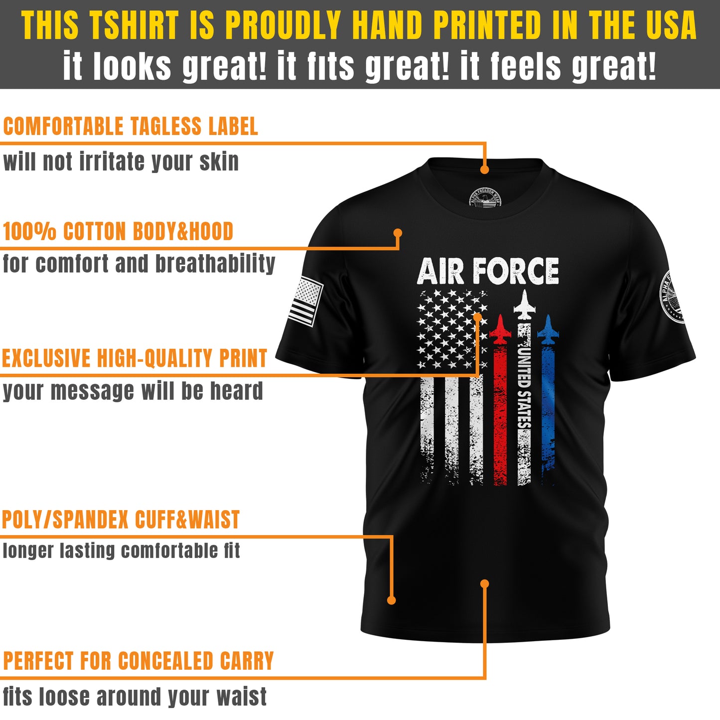 Air Force Flag – T-Shirt