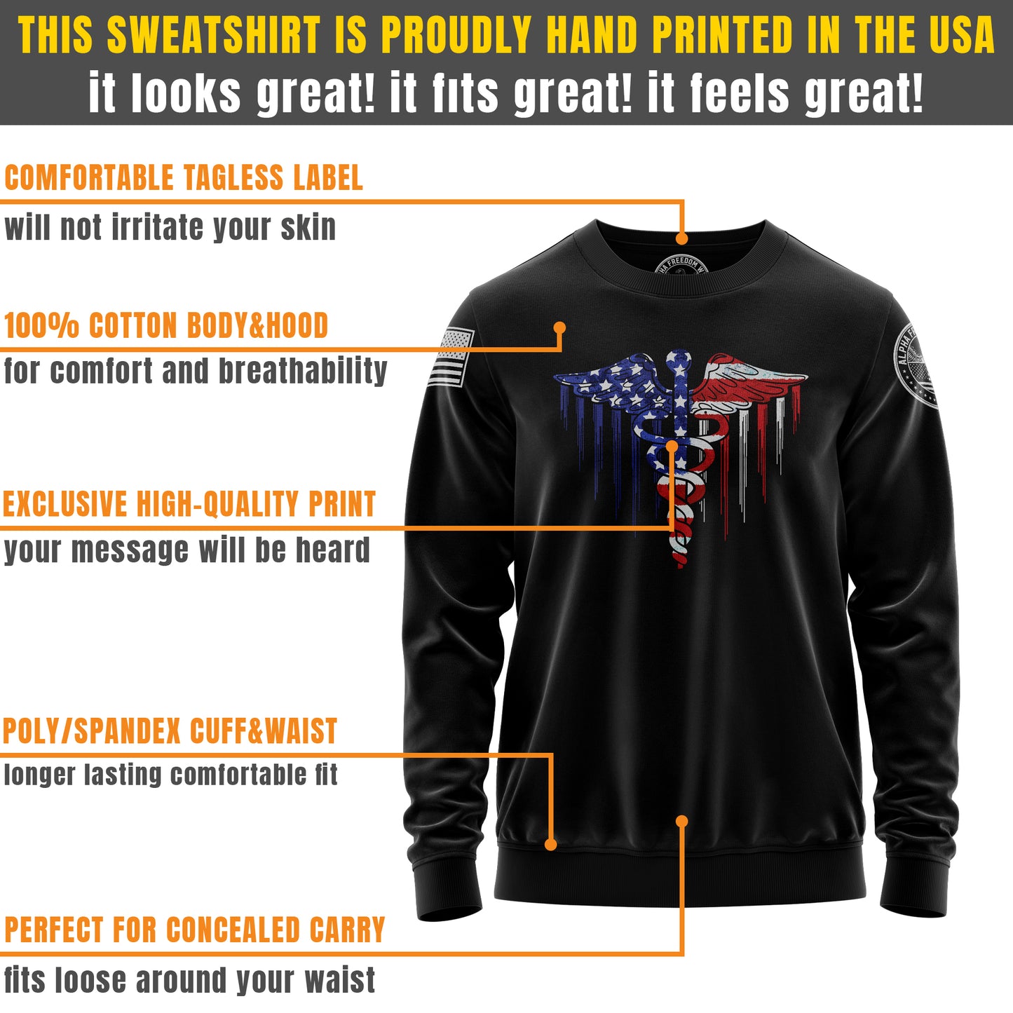 Air Force Flag – Sweatshirt (Copy)