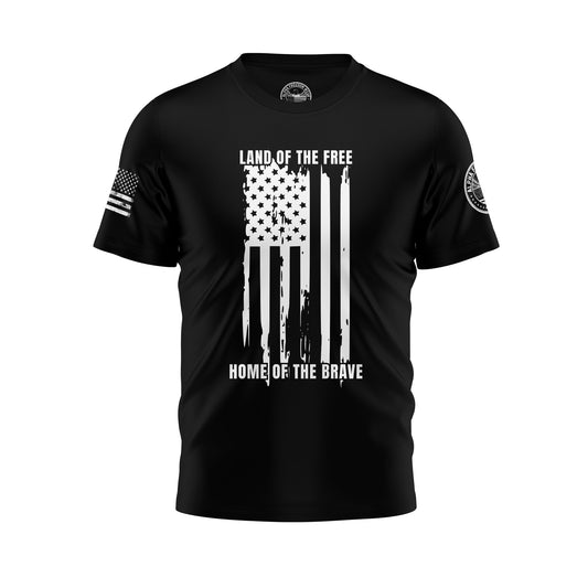 Land OF The Free, Home Of The Brave T-shirt