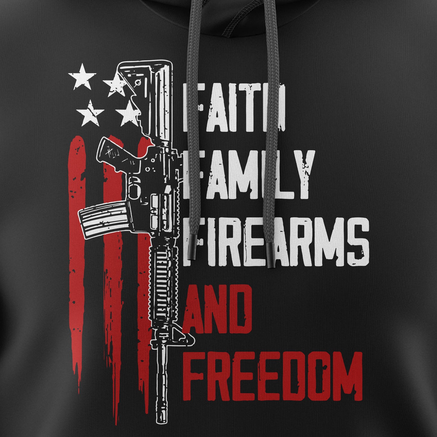 Faith, Family, Firearms & Freedom – Hoodie