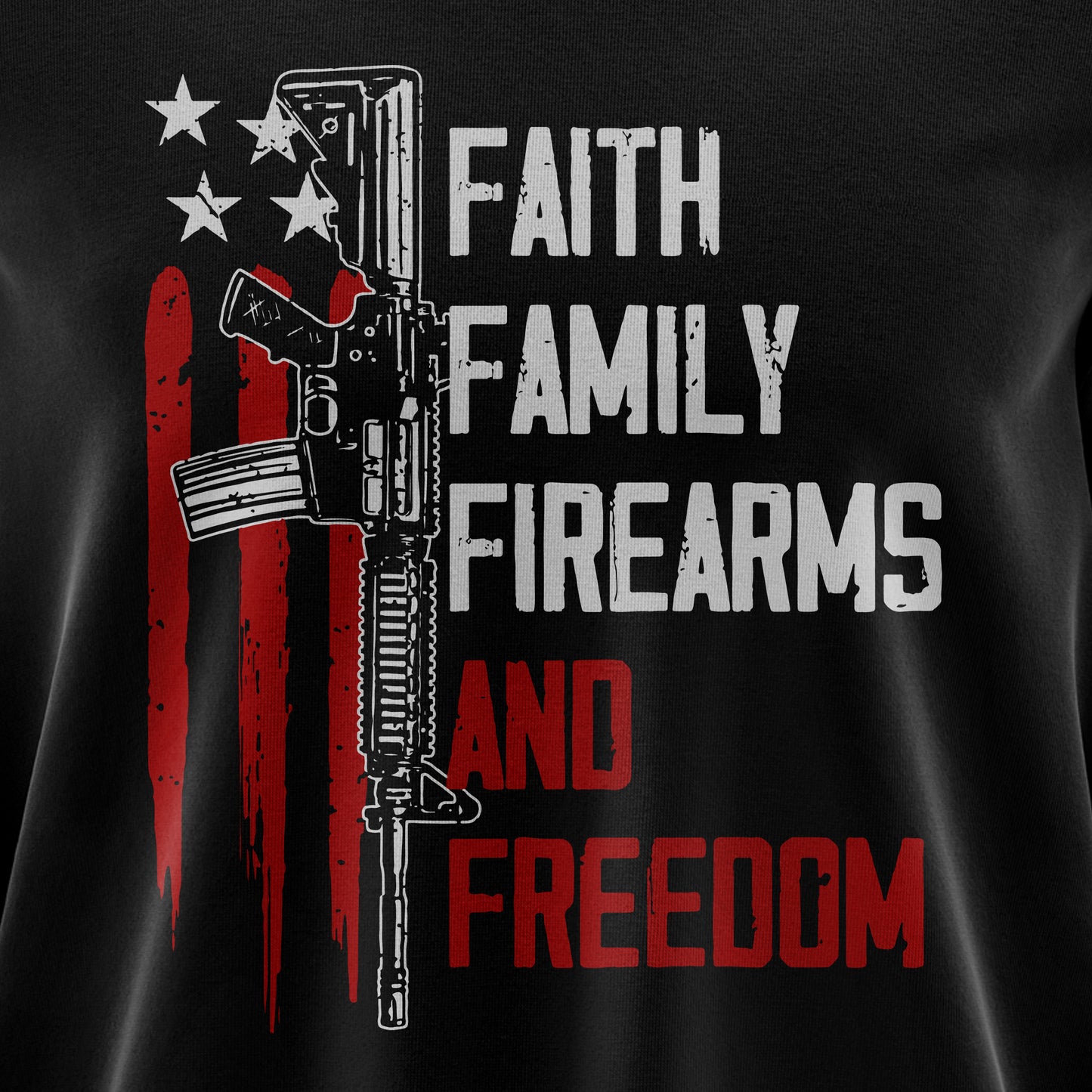 Faith, Family, Firearms & Freedom – Sweatshirt