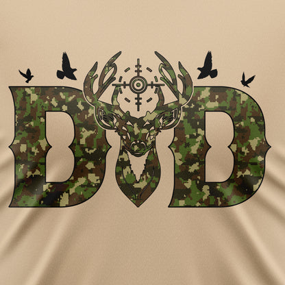 Hunter Dad Camo – T-Shirt