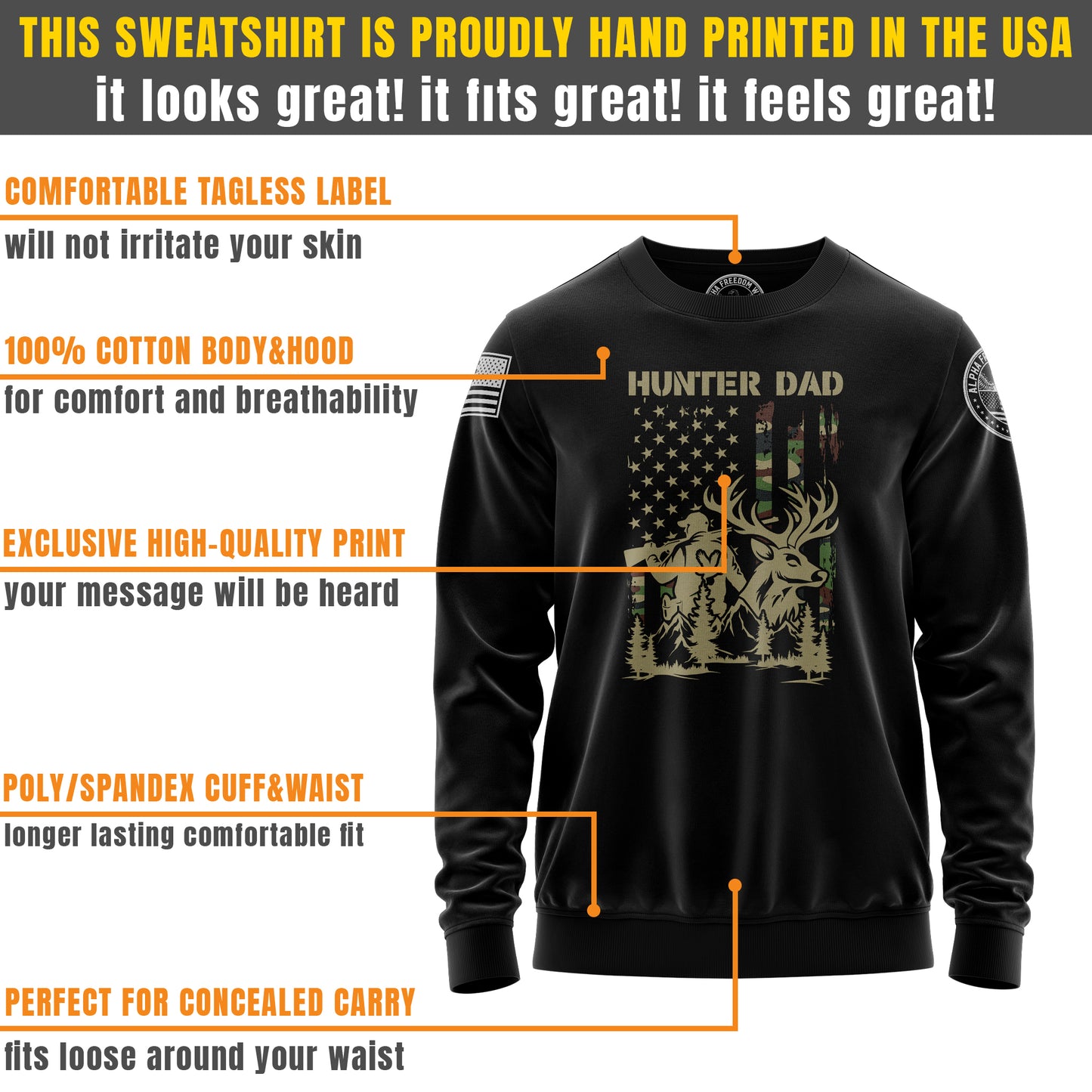 Hunter Dad – Sweatshirt