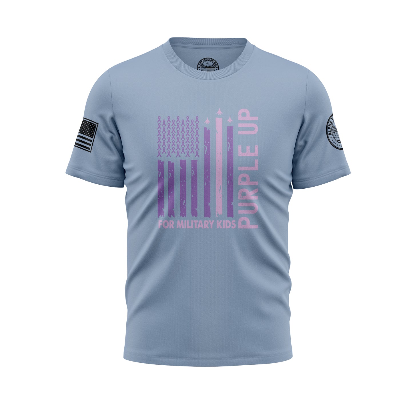 Purple Up for Military Kids – T-Shirt