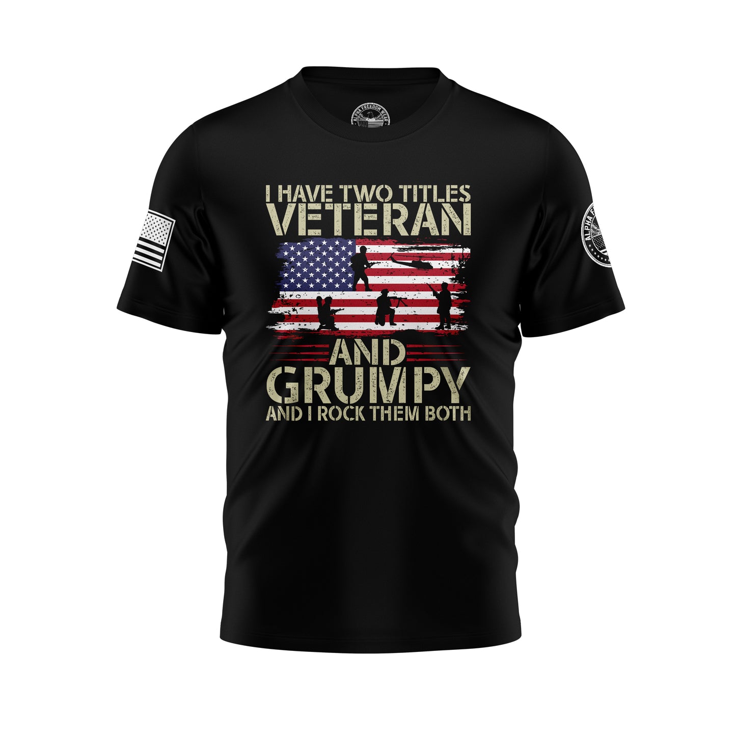 Veteran and Grumpy – T-Shirt