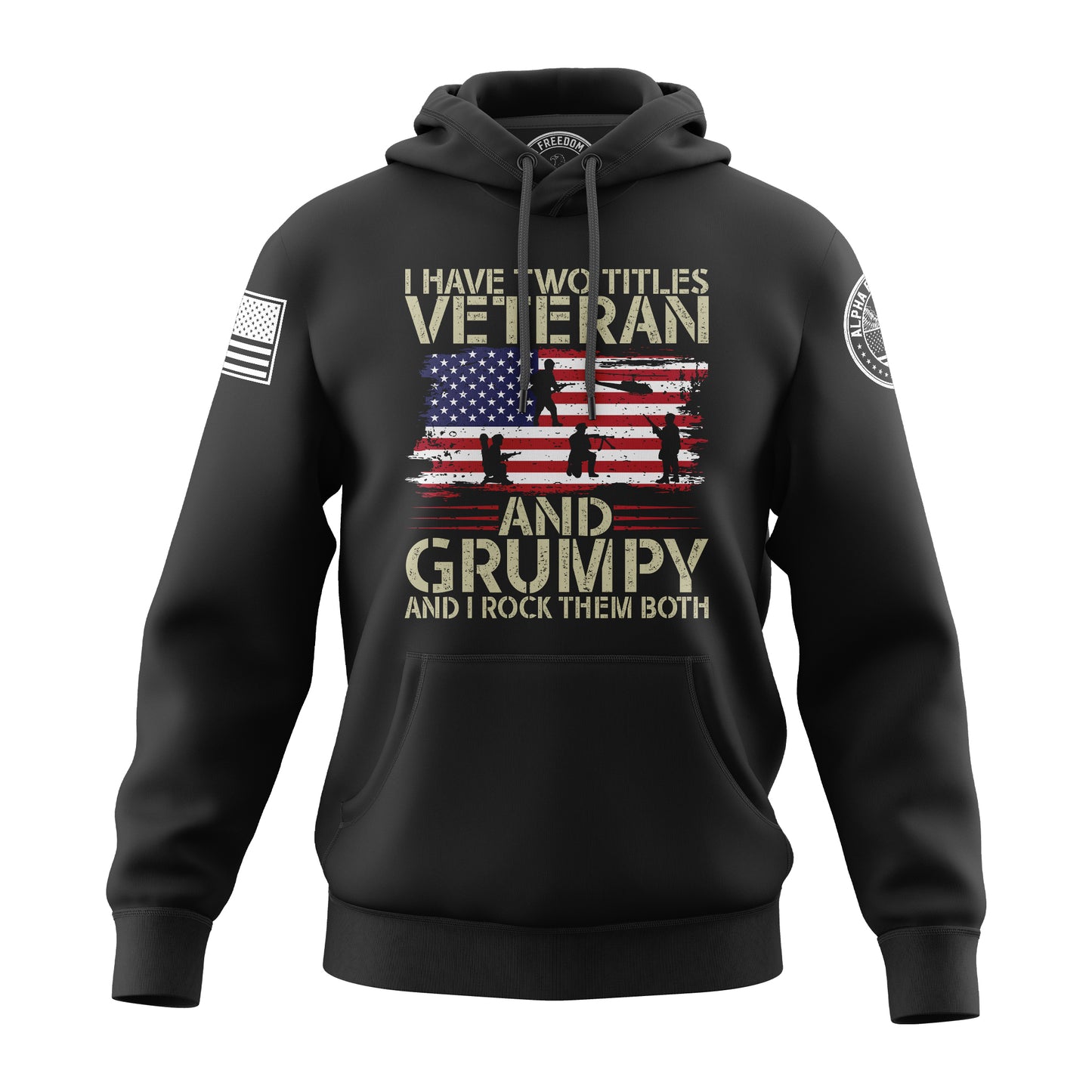 Veteran and Grumpy – Hoodie