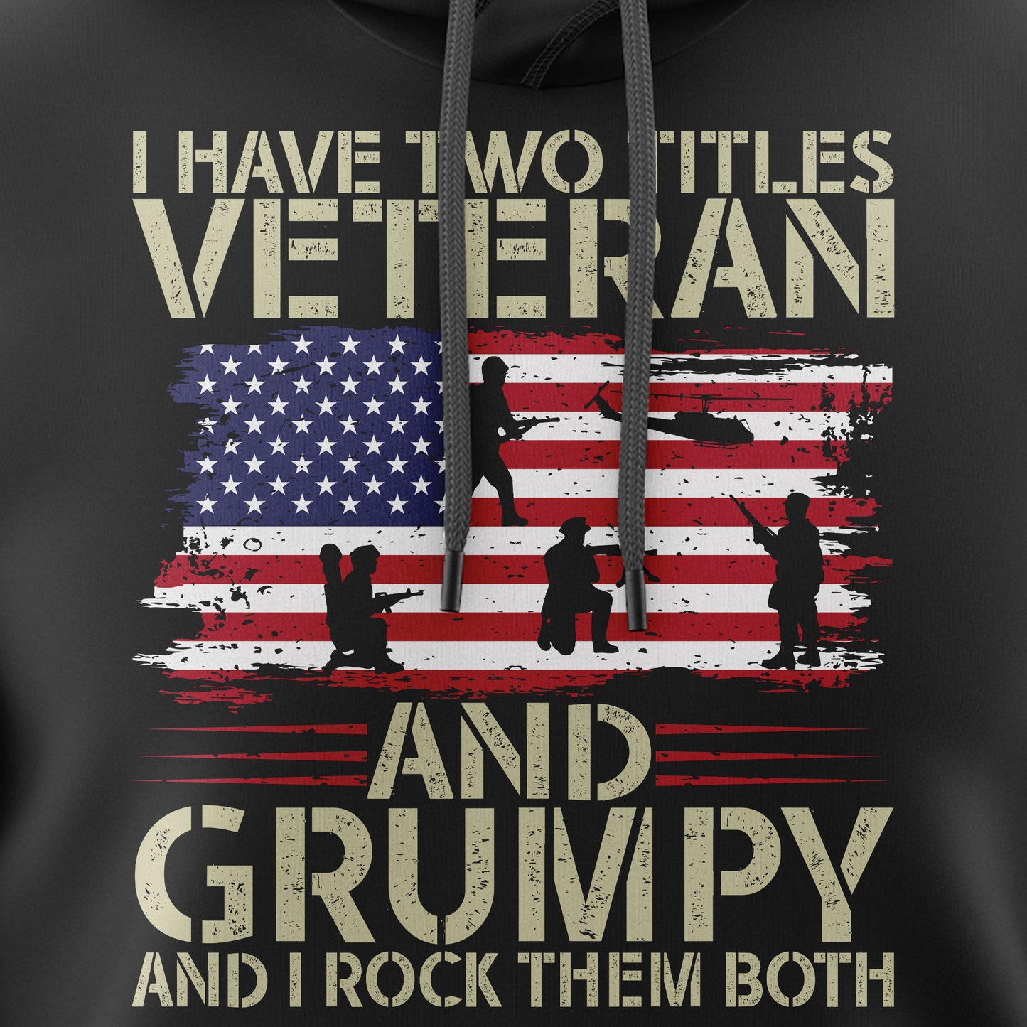 Veteran and Grumpy – Hoodie