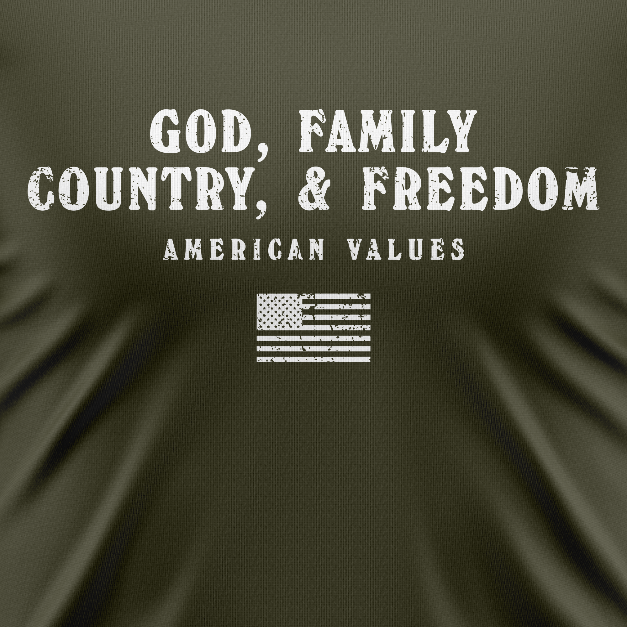 God, Family, Country & Freedom Tee