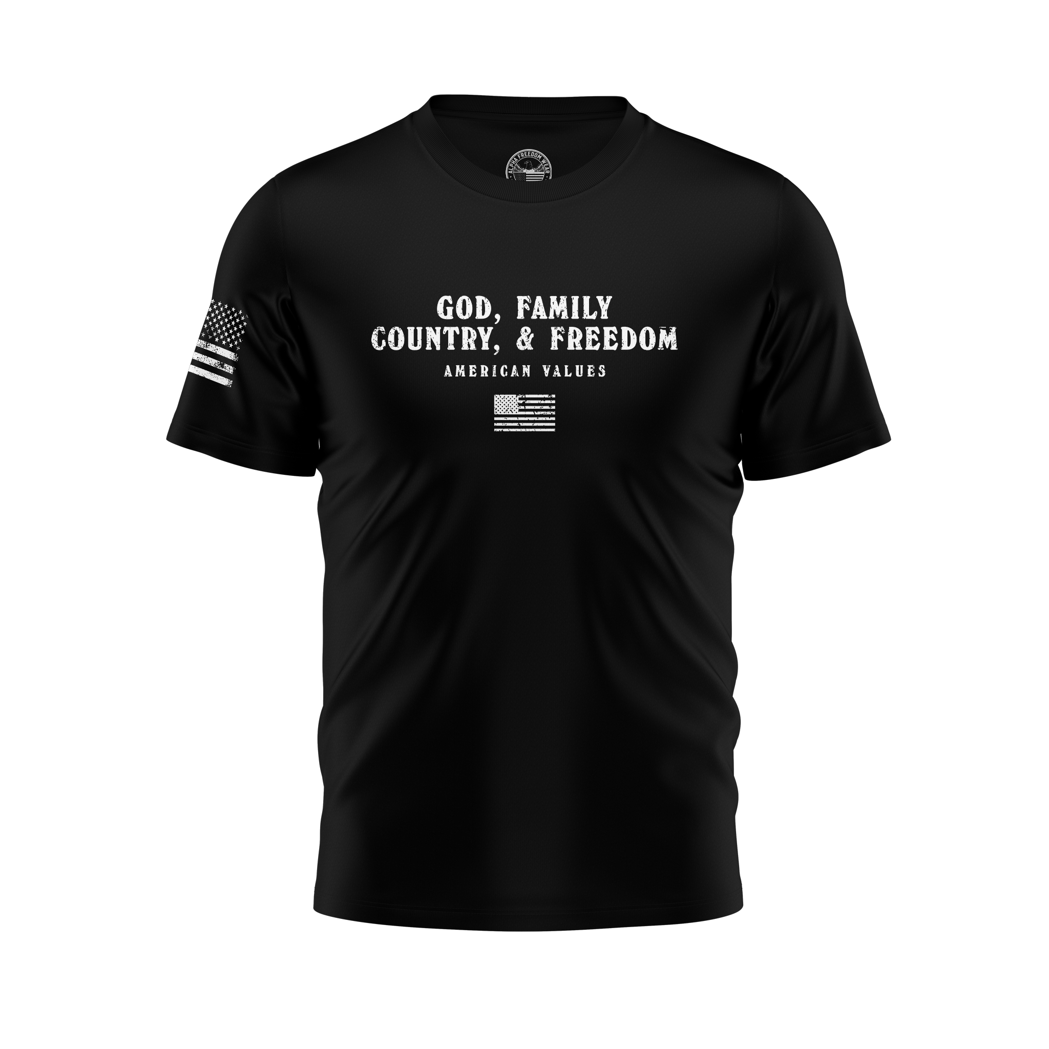 God, Family, Country & Freedom Tee