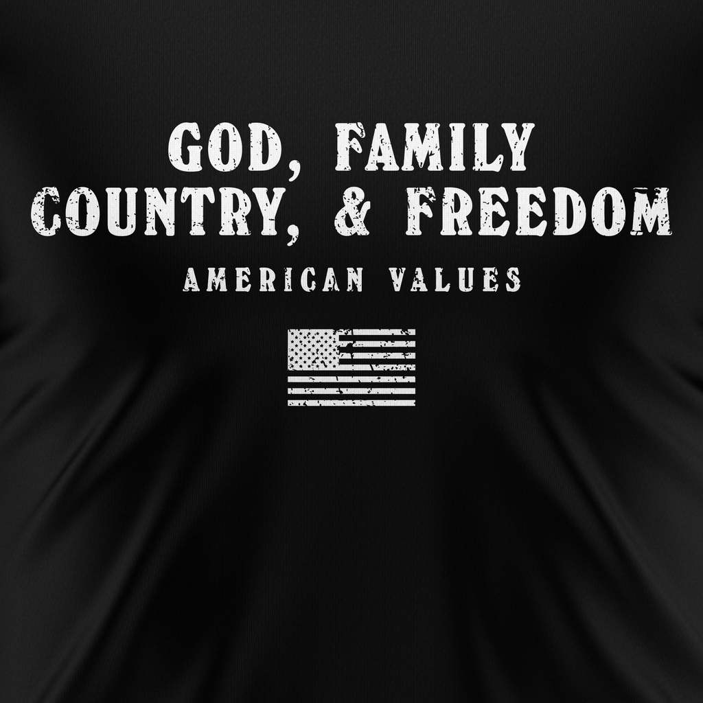 God, Family, Country & Freedom Tee