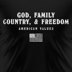 God, Family, Country & Freedom Tee