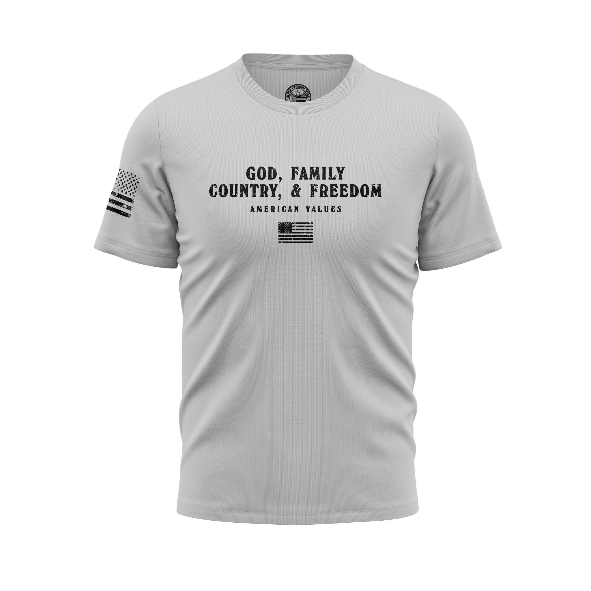 God, Family, Country & Freedom Tee
