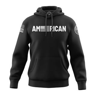 American- Black Hoodie