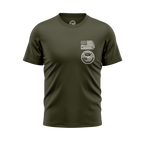 Strength Through Suffering Tee — USA Flag Sleeve