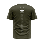 Strength Through Suffering Tee — USA Flag Sleeve