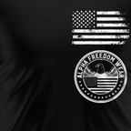 Strength Through Suffering Tee — USA Flag Sleeve