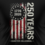 250 Years of America Limited Edition T-Shirt (1776–2026) | Only 250 Made