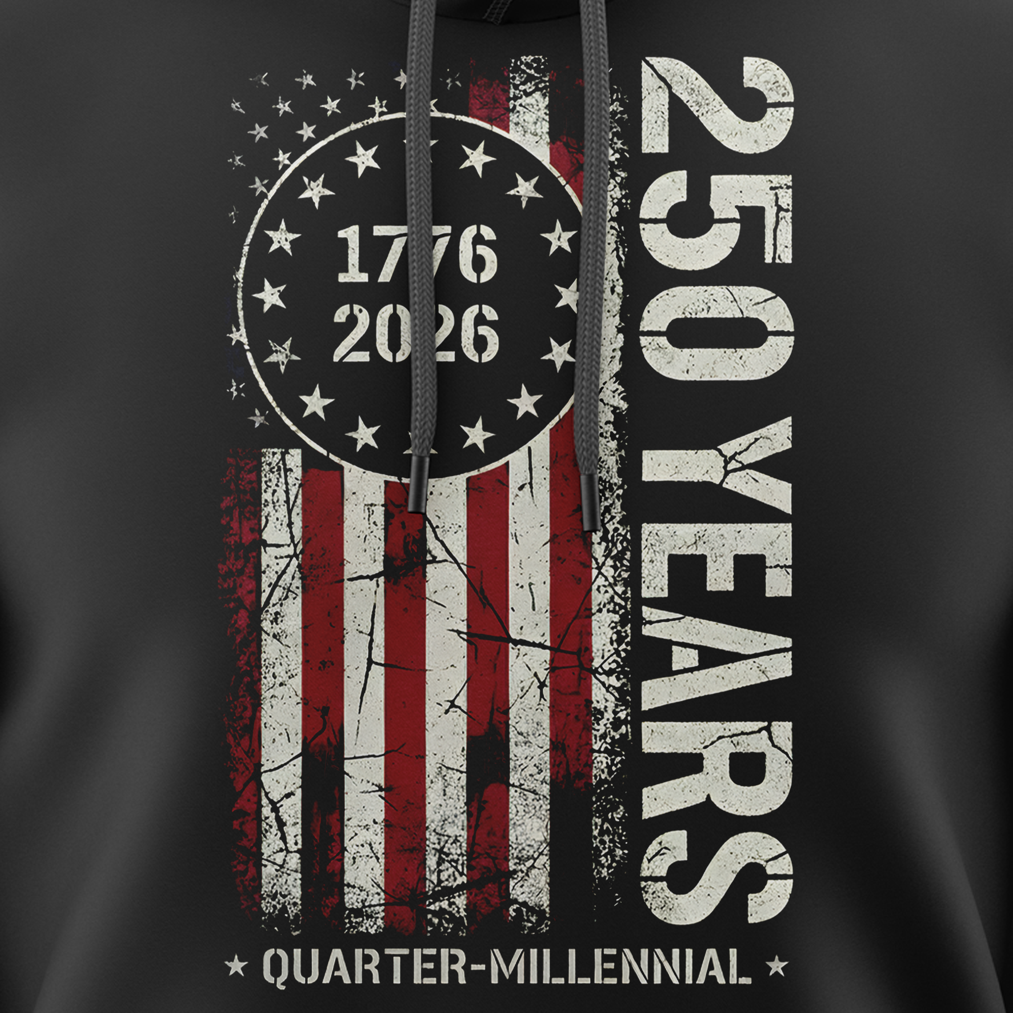 250 Years of America Limited Edition Hoodie (1776–2026) | Only 250 Made