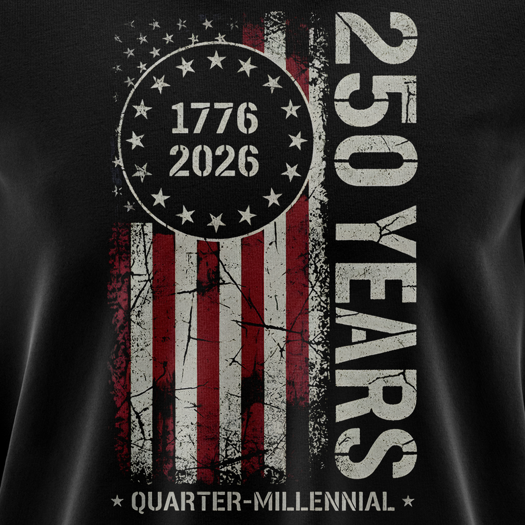 250 Years of America Limited Edition Crewneck Sweatshirt (1776–2026) | Only 250 Made