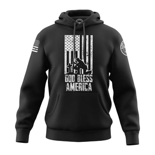 God Bless America- Black Hoodie