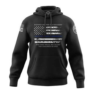 Blessed Are The Peacemakers- Black Hoodie