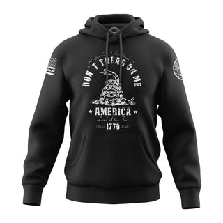 Don't Tread On Me- Black Hoodie