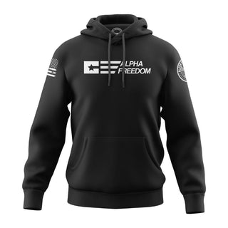 Alpha Freedom- Black Hoodie